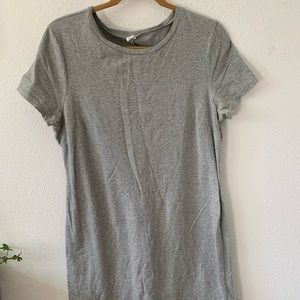 Old Navy Gray T-Shirtdress